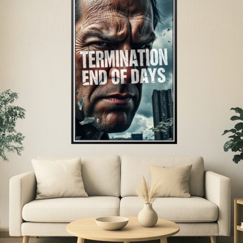 Termination: End of Days – Gritty Action Movie Poster picture