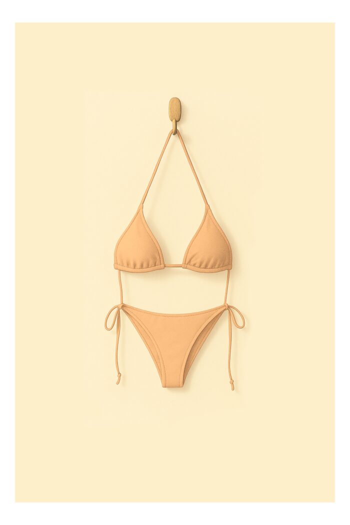 Minimalist Bikini Poster – Modern Wall Art for Beach Lovers & Summer Aesthetics picture