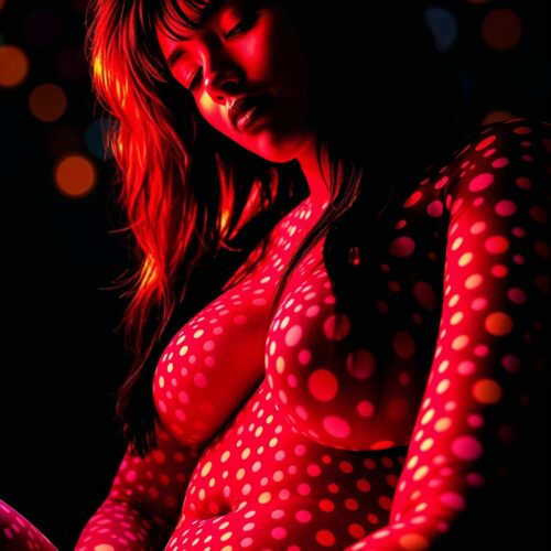 Polka Dot Muse – Sensually Inspired Art Poster picture