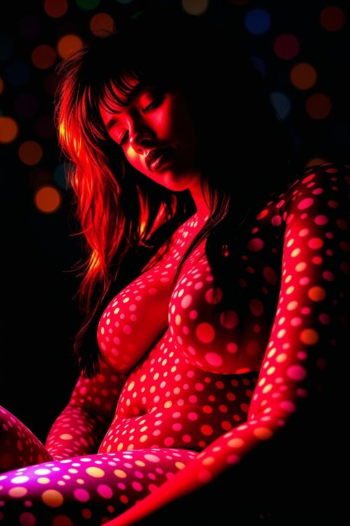 Polka Dot Muse – Sensually Inspired Art Poster picture