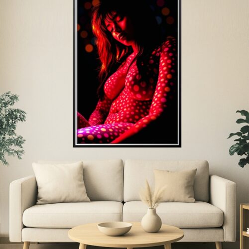 Polka Dot Muse – Sensually Inspired Art Poster picture