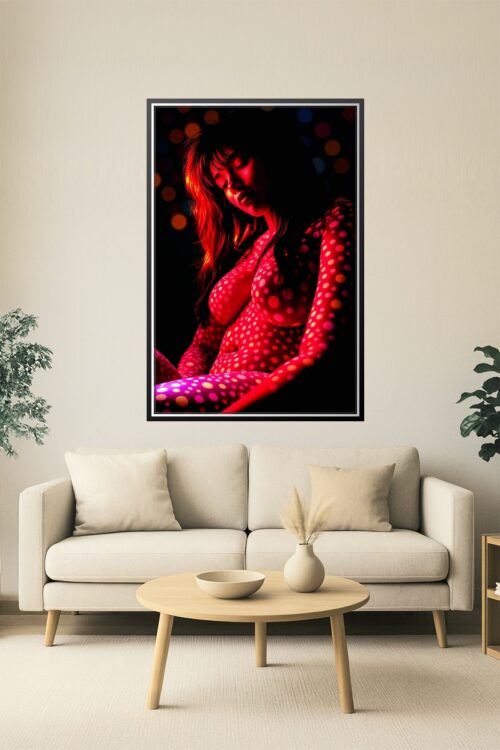 Polka Dot Muse – Sensually Inspired Art Poster picture