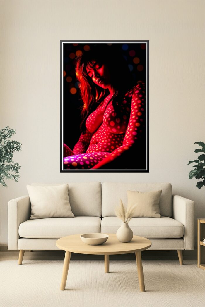 Polka Dot Muse – Sensually Inspired Art Poster picture