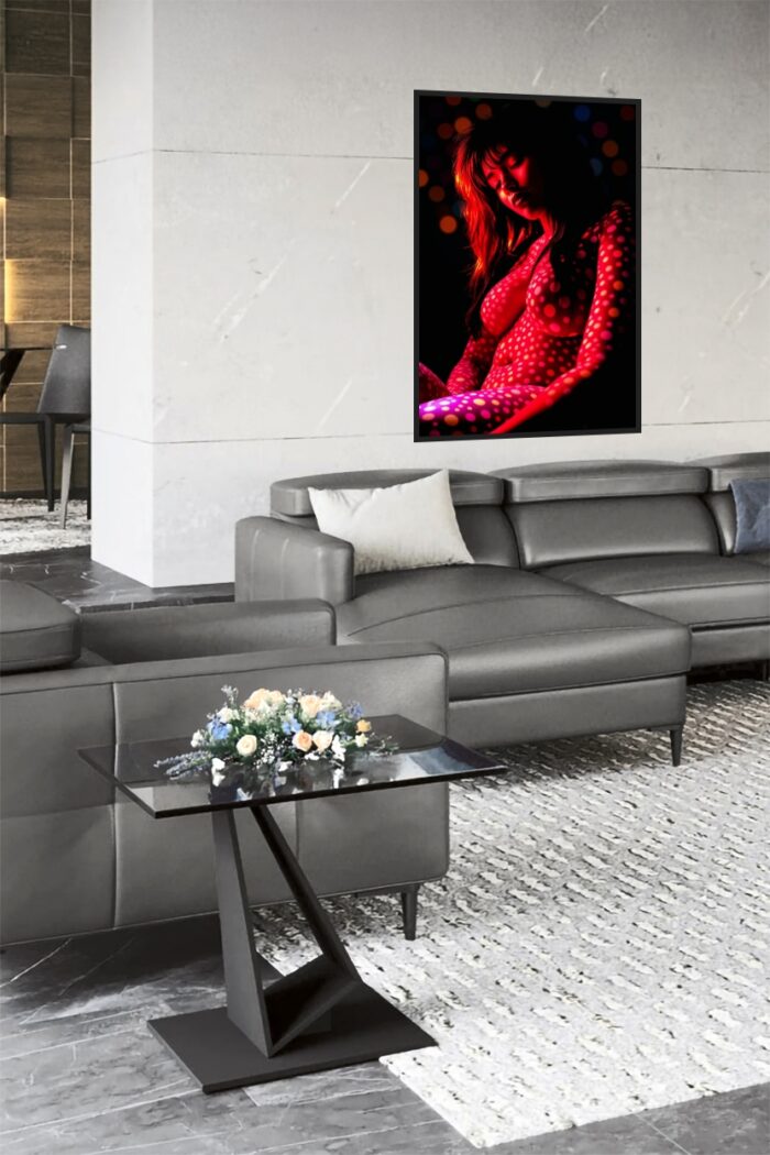 Polka Dot Muse – Sensually Inspired Art Poster picture