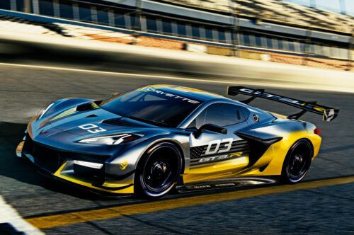 Corvette GT3.R #03 Race Car Poster