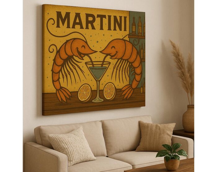 Shrimply Vintage – Martini Time for Two - Image 4