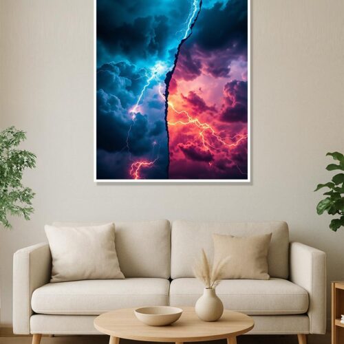 Celestial Clash: The Fury of the Heavens