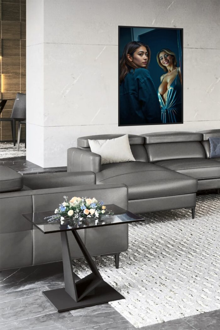 Reflections of Desire – Dual Identity Mirror Fantasy Poster picture