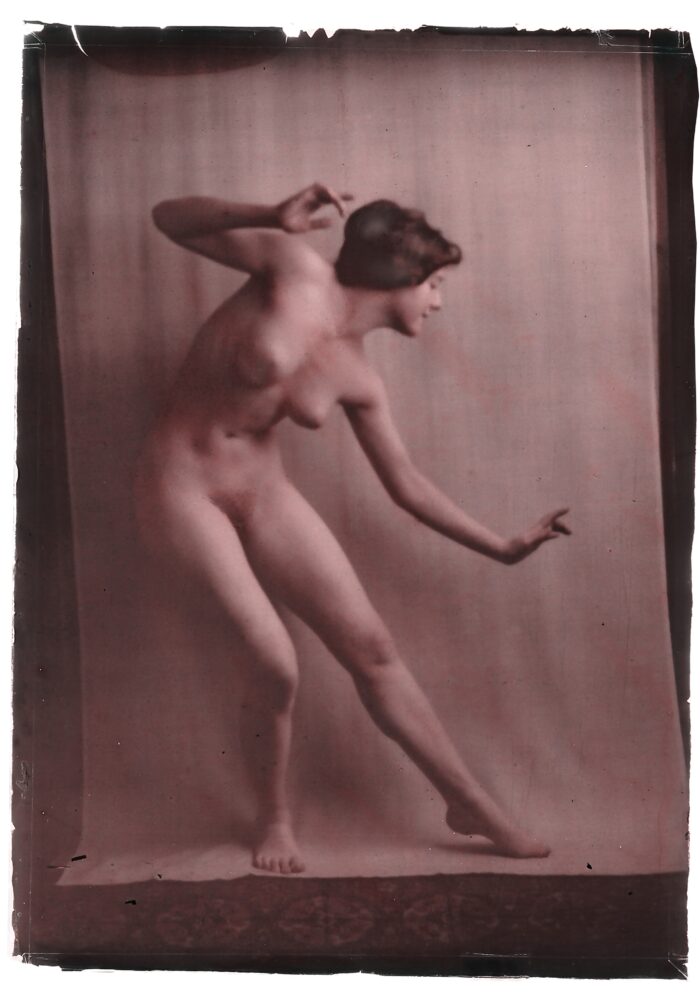 Vintage Nude Study Poster – Artistic Female Figure Fine Art Print, Early 20th Century Aesthetic picture