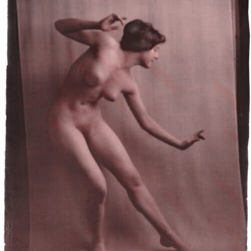 Vintage Nude Study Poster – Artistic Female Figure Fine Art Print, Early 20th Century Aesthetic picture