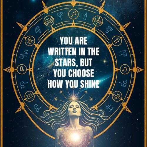 You Are Written in the Stars – Inspirational Astrology Wall Art Poster picture