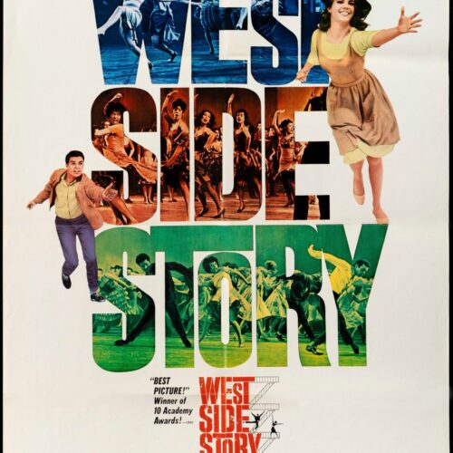 West Side Story Movie Poster Reproduction – Classic Musical Retro Wall Art picture