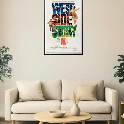 West Side Story Movie Poster Reproduction – Classic Musical Retro Wall Art picture