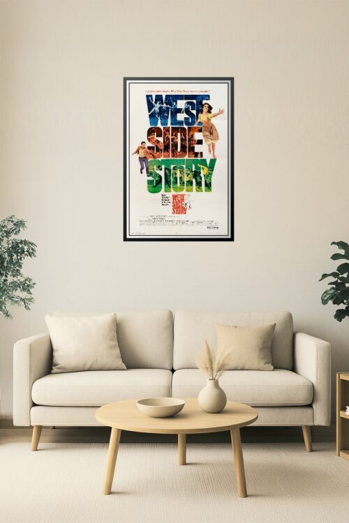 West Side Story Movie Poster Reproduction – Classic Musical Retro Wall Art picture