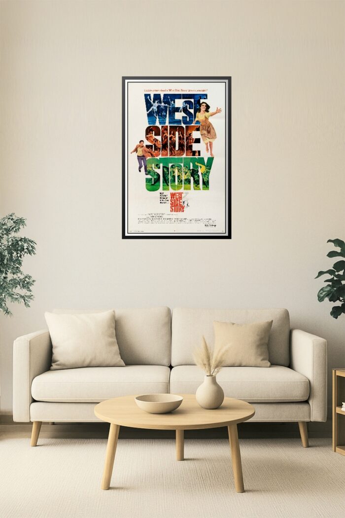 West Side Story Movie Poster Reproduction – Classic Musical Retro Wall Art picture
