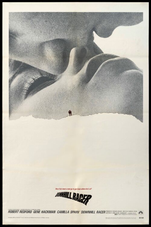 Downhill Racer Movie Poster Reproduction – 1969 Robert Redford Classic Retro Wall Art picture