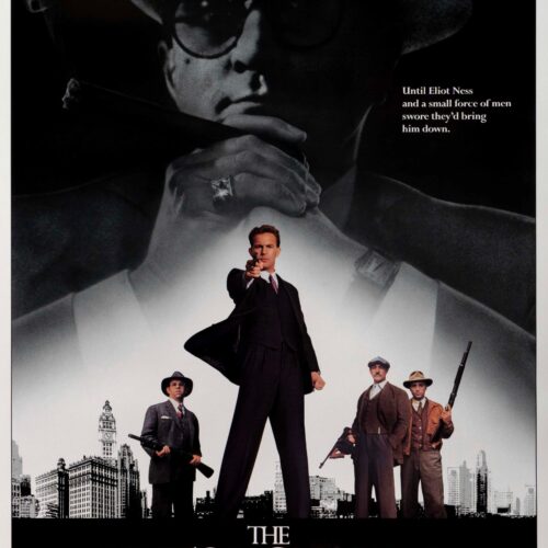 The Untouchables Movie Poster Reproduction – 1987 Gangster Classic Retro Wall Art picture
