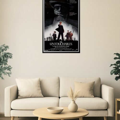 The Untouchables Movie Poster Reproduction – 1987 Gangster Classic Retro Wall Art picture