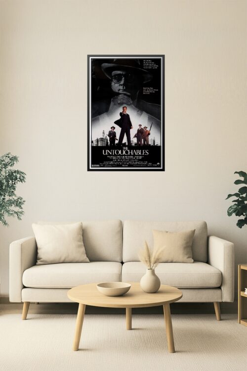 The Untouchables Movie Poster Reproduction – 1987 Gangster Classic Retro Wall Art picture