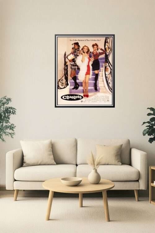 Clueless Movie Poster Reproduction – 1995 Teen Comedy Retro Wall Art picture