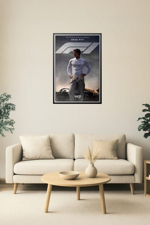 F1 Movie Reproduction Poster – Brad Pitt Racing Drama (2025 IMAX Release) picture