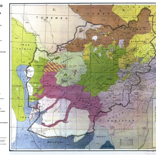Afghanistan Ethnic Groups Map – Historical Tribal & Linguistic Distribution picture