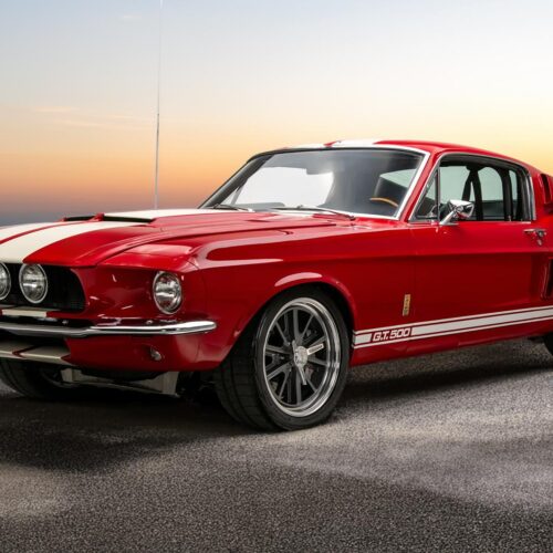 1967 Shelby GT500 Mustang Poster