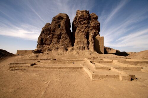 Western Deffufa at Kerma – Ancient Nubian Temple Poster picture