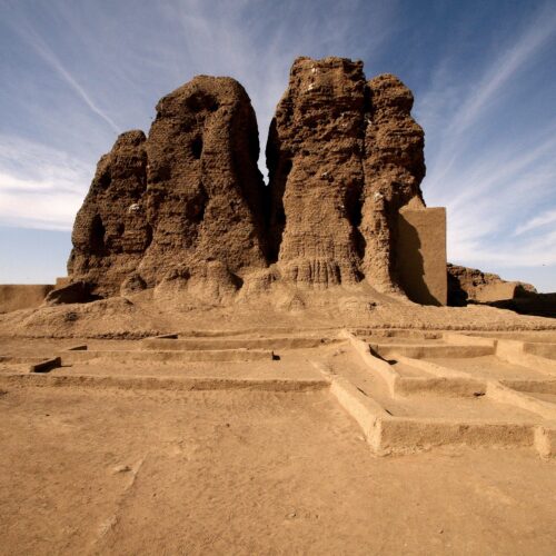 Western Deffufa at Kerma – Ancient Nubian Temple Poster picture