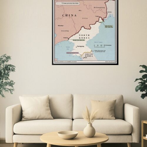 North Korea Free Trade Zones Map – Kaesong, Sinuiju & Rajin-Sonbong Economic Areas picture