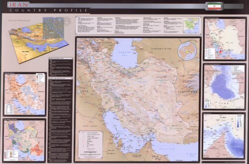 Iran Country Profile Wall Poster – Political, Demographic & Energy Overview picture
