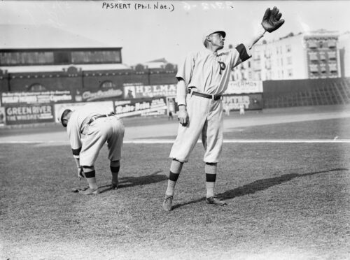 Dode Paskert – Philadelphia Nationals Photo at Hilltop Park (1911) picture