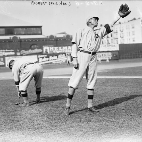 Dode Paskert – Philadelphia Nationals Photo at Hilltop Park (1911) picture