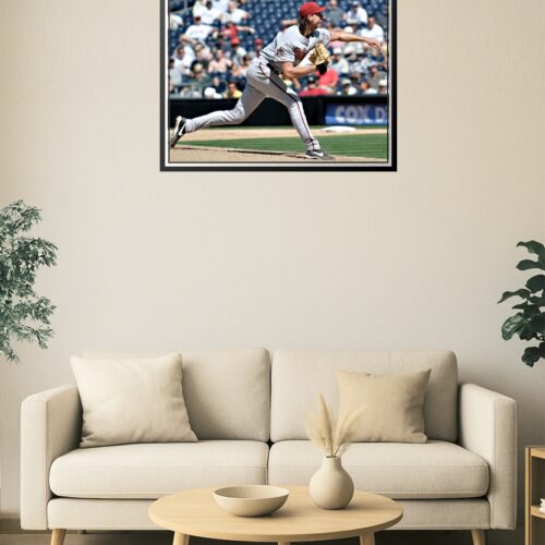 Randy Johnson Pitching – Arizona Diamondbacks at Petco Park (2008) picture