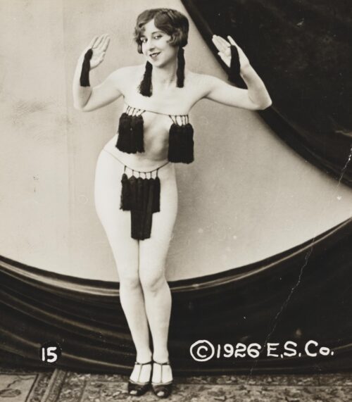 Pretty and Peppy – 1926 Vintage Glamour Photo with Tassels picture