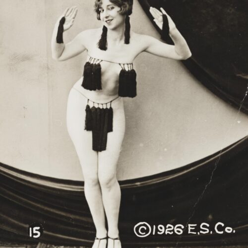 Pretty and Peppy – 1926 Vintage Glamour Photo with Tassels picture