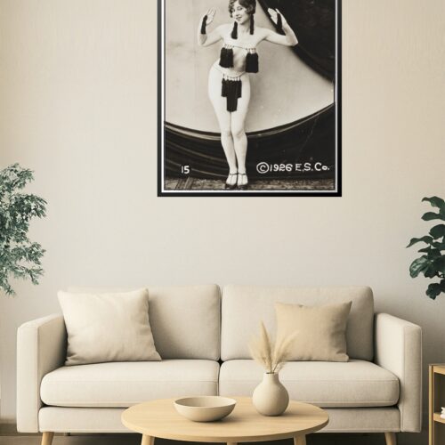 Pretty and Peppy – 1926 Vintage Glamour Photo with Tassels picture
