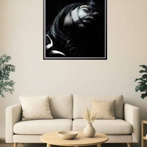 Moody Abstract Portrait – Woman in Shadows picture
