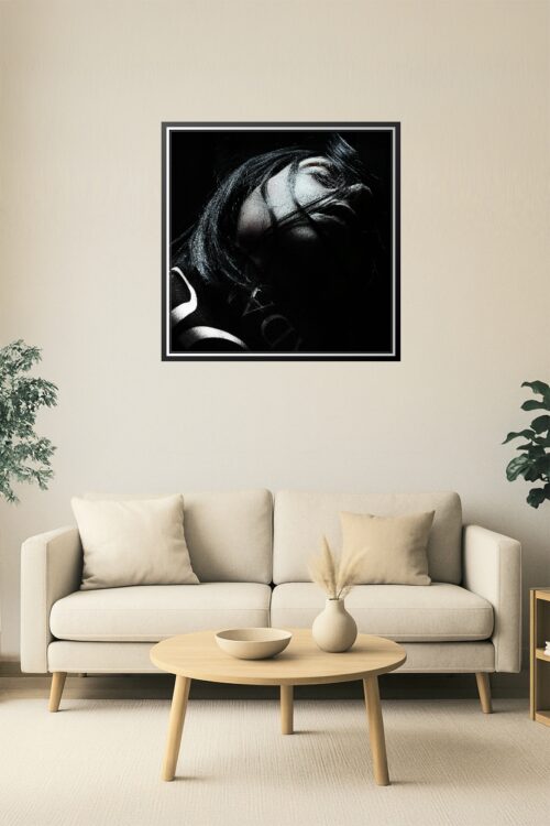Moody Abstract Portrait – Woman in Shadows picture