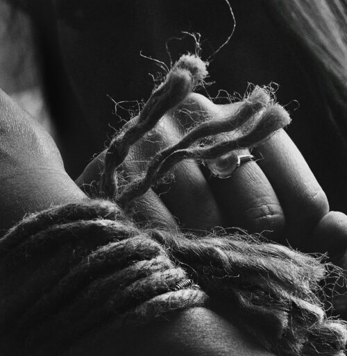 Bound in Texture – Black & White Close-Up picture