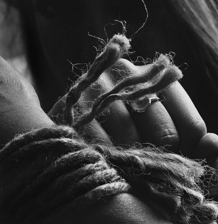 Bound in Texture – Black & White Close-Up picture