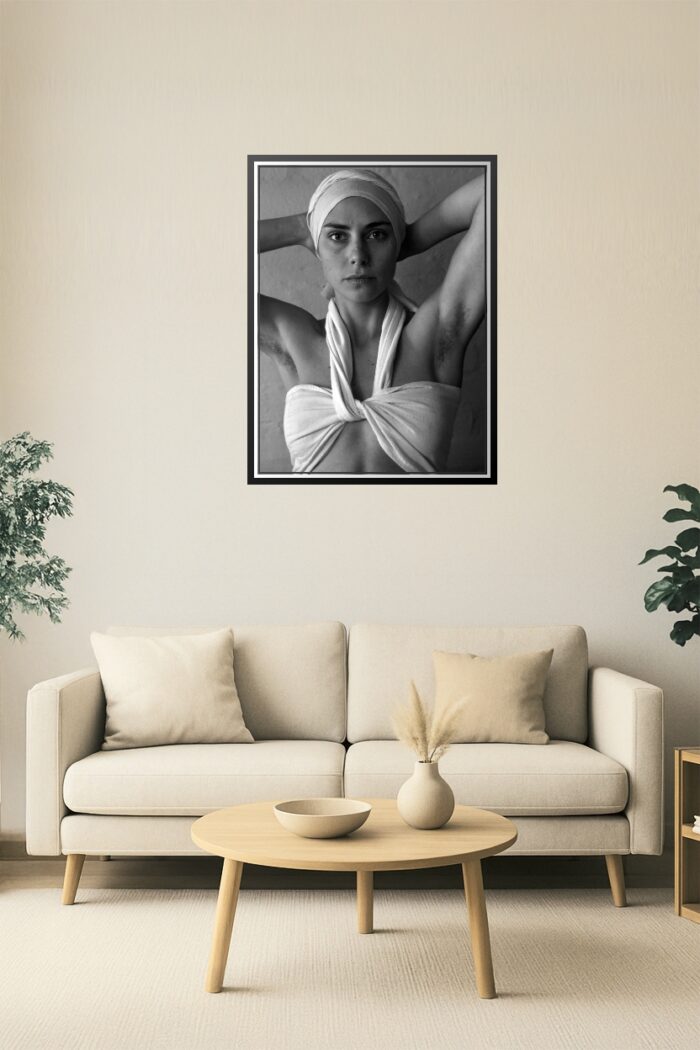 Empowered Gaze – Raw Feminine Portrait picture