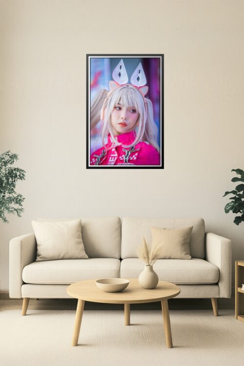 Neon Bunny Cosplay Vibes – Pop Culture Portrait picture