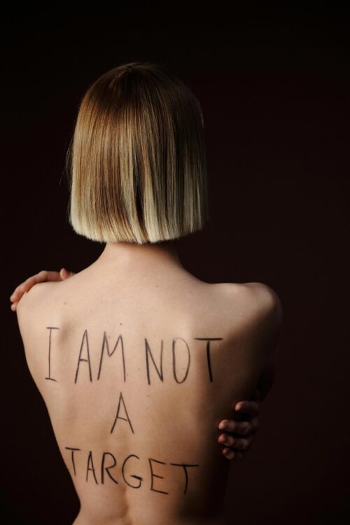 I Am Not a Target – Empowering Protest Art picture