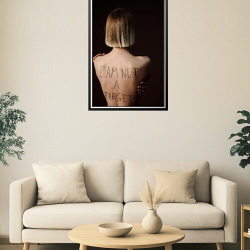 I Am Not a Target – Empowering Protest Art picture