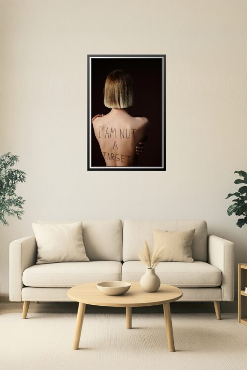 I Am Not a Target – Empowering Protest Art picture