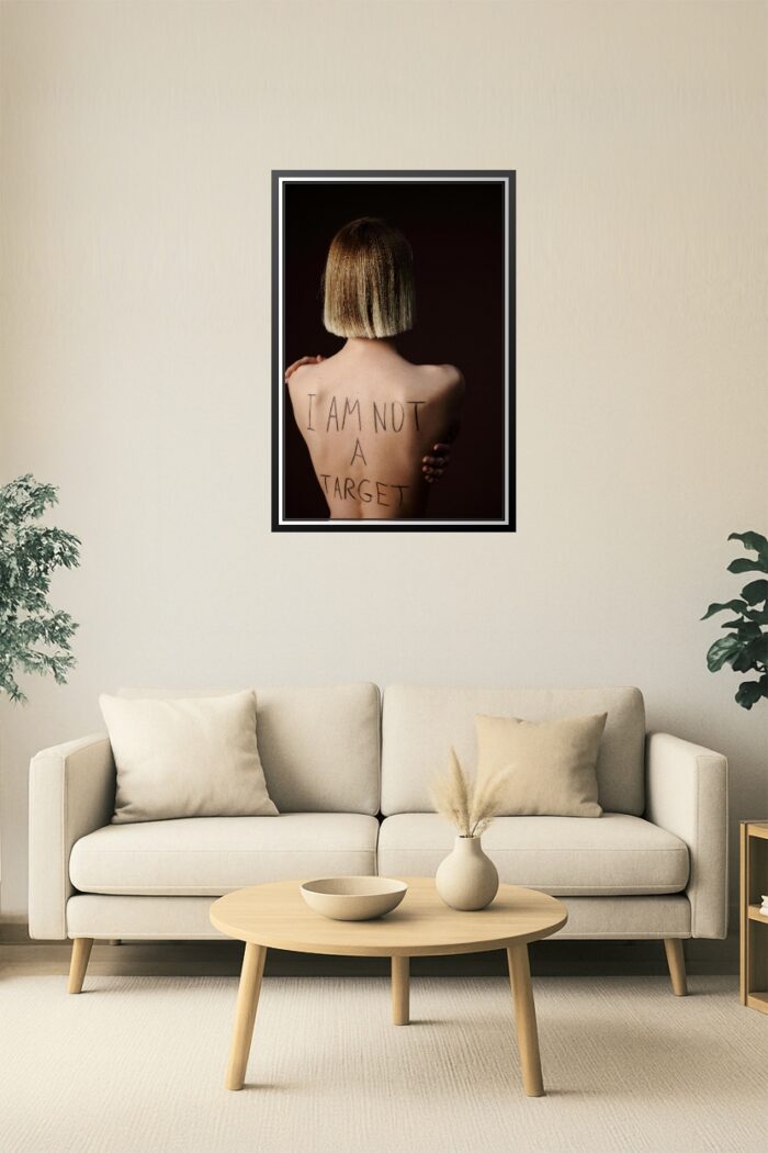 I Am Not a Target – Empowering Protest Art picture