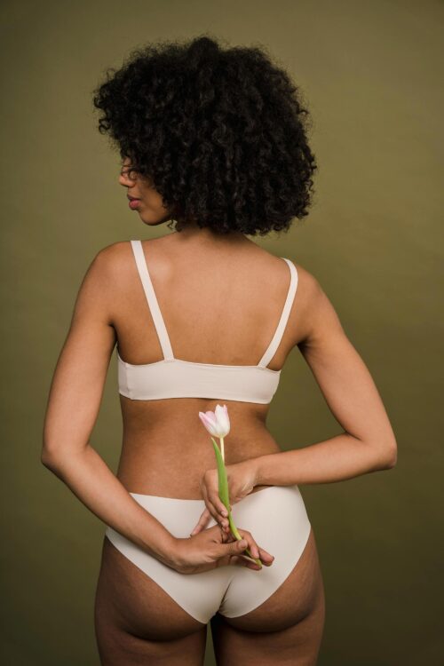 Feminine Grace – Minimalist Nude Art picture
