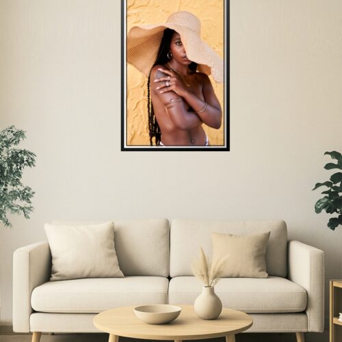 Seductive Sun Goddess – Sensual Summer Muse Wall Art picture