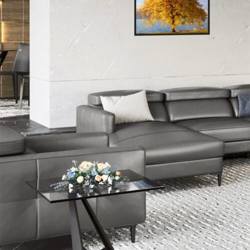 Golden Autumn Tree by the Lake Poster – Tranquil Nature Scene picture